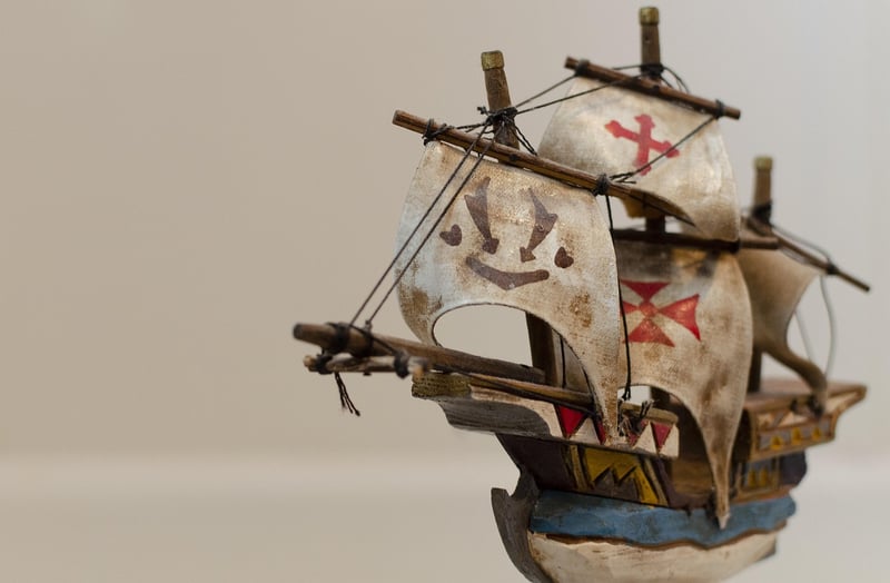 Columbus' Ship Model